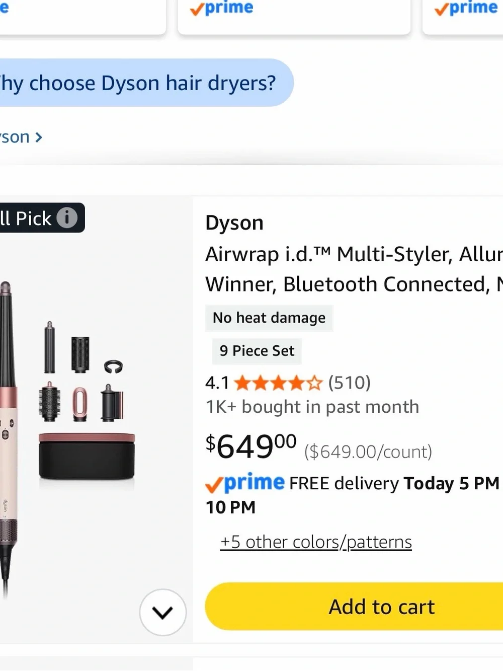 Dyson Airwrap i.d. Multi-Styler
